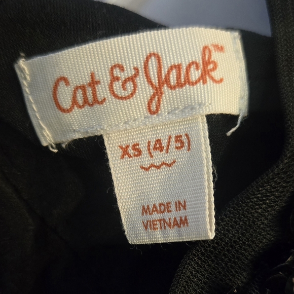 Girls size xs (4/5) Cat & Jack sequin dress. *Great Condition! - Picture 4 of 5